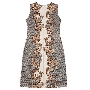 J. McLaughlin Shift Stretchy Midi Dress Size Medium